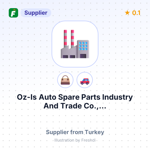 Oz-Is Auto Spare Parts Industry And Trade Co.,... – summary card, no photo uploaded yet