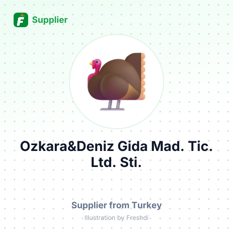 Ozkara&Deniz Gida Mad. Tic. Ltd. Sti. – summary card, no photo uploaded yet