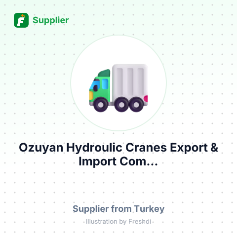 Ozuyan Hydroulic Cranes Export & Import Com... – summary card, no photo uploaded yet
