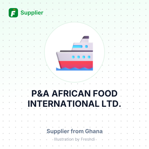 P&A AFRICAN FOOD INTERNATIONAL LTD. – summary card, no photo uploaded yet