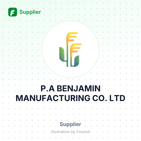P.A BENJAMIN MANUFACTURING CO. LTD – summary card, no photo uploaded yet