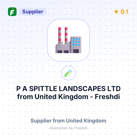 P A SPITTLE LANDSCAPES LTD – summary card, no photo uploaded yet