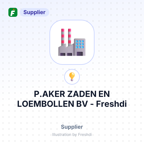 P.AKER ZADEN EN LOEMBOLLEN BV – summary card, no photo uploaded yet