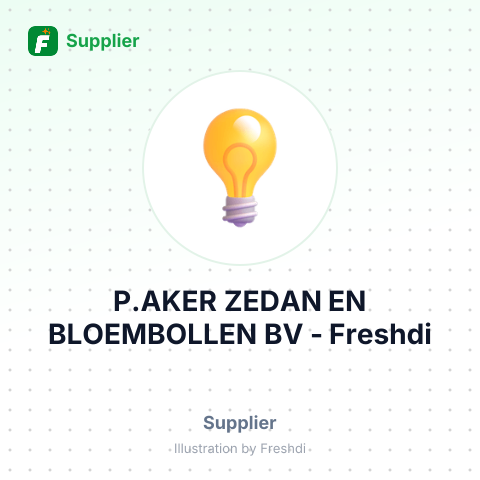 P.AKER ZEDAN EN BLOEMBOLLEN BV – summary card, no photo uploaded yet