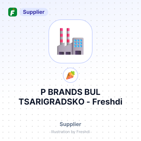 P BRANDS BUL TSARIGRADSKO – summary card, no photo uploaded yet