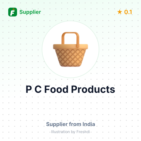 P C Food Products  – summary card, no photo uploaded yet