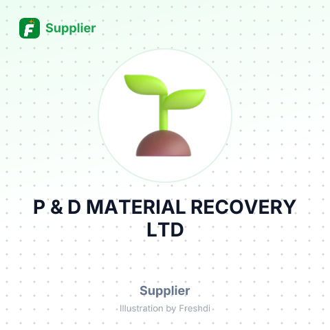P & D MATERIAL RECOVERY LTD – summary card, no photo uploaded yet