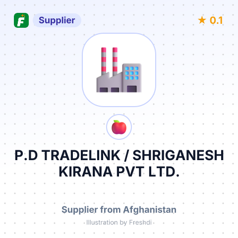 P.D TRADELINK / SHRIGANESH KIRANA PVT LTD. – summary card, no photo uploaded yet