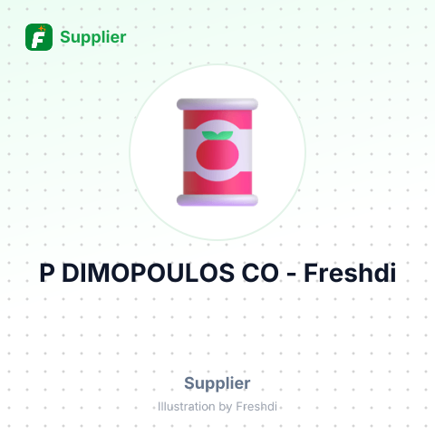 P DIMOPOULOS CO – summary card, no photo uploaded yet