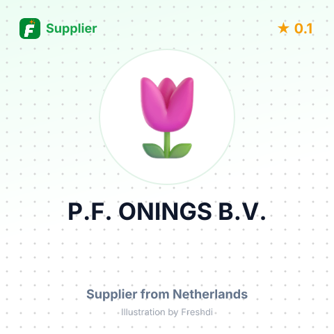 P.F. ONINGS B.V. – summary card, no photo uploaded yet