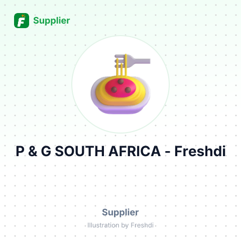 P & G SOUTH AFRICA – summary card, no photo uploaded yet