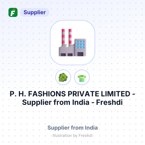 P. H. FASHIONS PRIVATE LIMITED – summary card, no photo uploaded yet