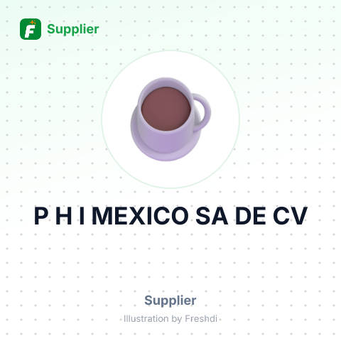 P H I MEXICO SA DE CV – summary card, no photo uploaded yet