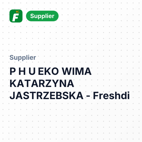 P H U EKO WIMA KATARZYNA JASTRZEBSKA – summary card, no photo uploaded yet