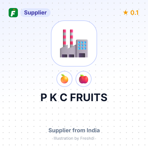 P K C FRUITS – summary card, no photo uploaded yet