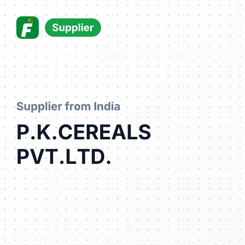 P.K.CEREALS PVT.LTD. – summary card, no photo uploaded yet