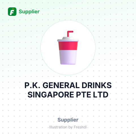P.K. GENERAL DRINKS SINGAPORE PTE LTD – summary card, no photo uploaded yet