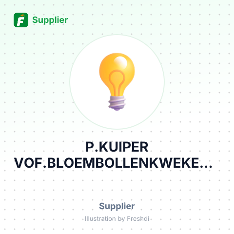 P.KUIPER VOF.BLOEMBOLLENKWEKERIJ – summary card, no photo uploaded yet