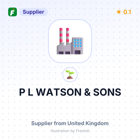 P L WATSON & SONS – summary card, no photo uploaded yet