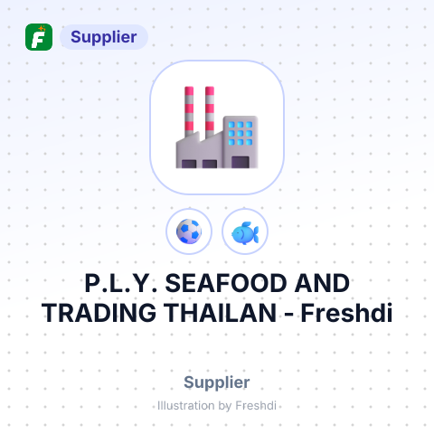 P.L.Y. SEAFOOD AND TRADING THAILAN – summary card, no photo uploaded yet