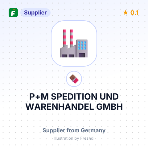 P+M SPEDITION UND WARENHANDEL GMBH – summary card, no photo uploaded yet