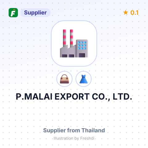 P.MALAI EXPORT CO., LTD. – summary card, no photo uploaded yet