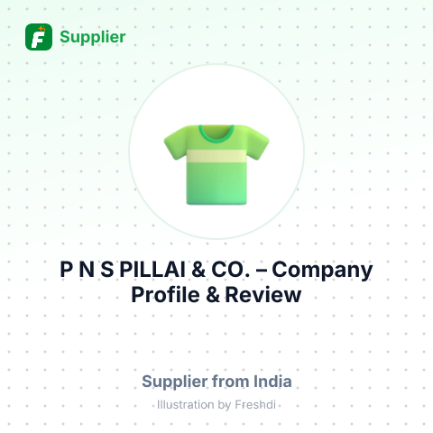 P N S PILLAI & CO. – summary card, no photo uploaded yet