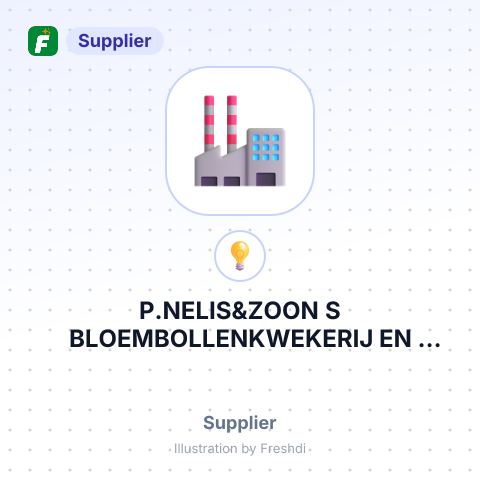 P.NELIS&ZOON S BLOEMBOLLENKWEKERIJ EN HANDEL BV – summary card, no photo uploaded yet