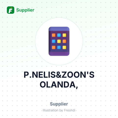 P.NELIS&ZOON'S OLANDA, – summary card, no photo uploaded yet
