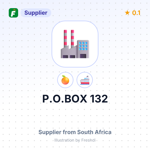 P.O.BOX 132 – summary card, no photo uploaded yet
