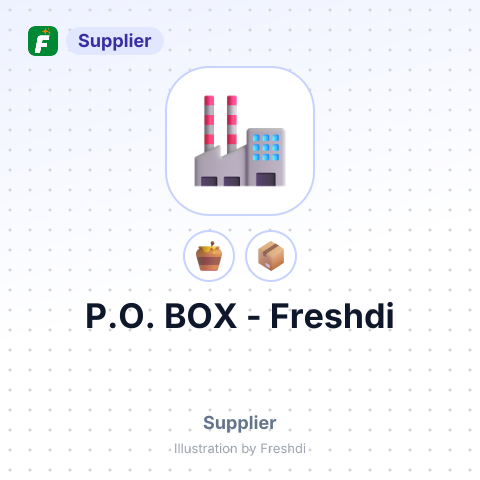 P.O. BOX – summary card, no photo uploaded yet