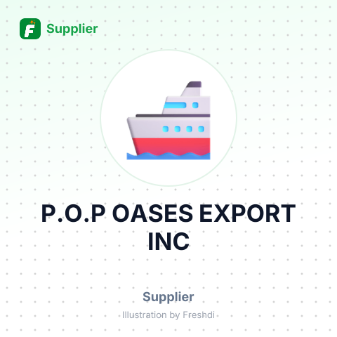 P.O.P OASES EXPORT INC – summary card, no photo uploaded yet
