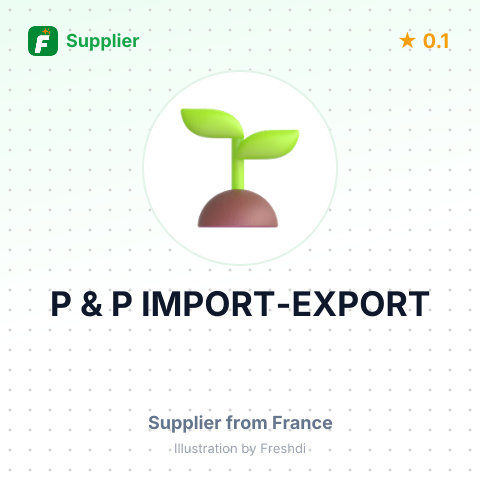 P & P IMPORT-EXPORT – summary card, no photo uploaded yet