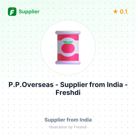 P.P.Overseas  – summary card, no photo uploaded yet