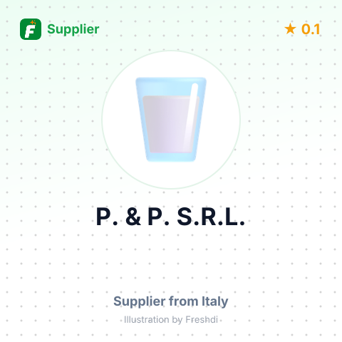 P. & P. S.R.L. – summary card, no photo uploaded yet