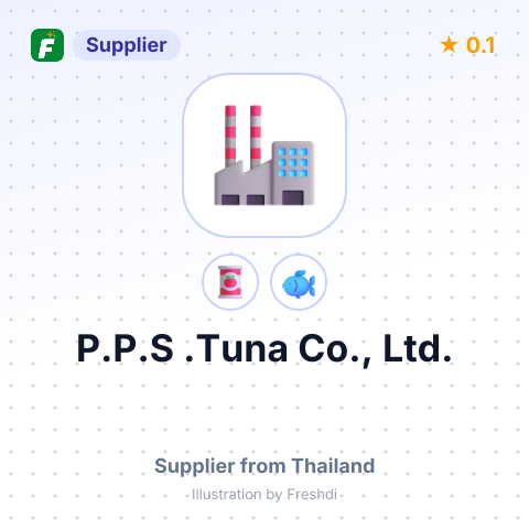 P.P.S .Tuna Co., Ltd.  – summary card, no photo uploaded yet