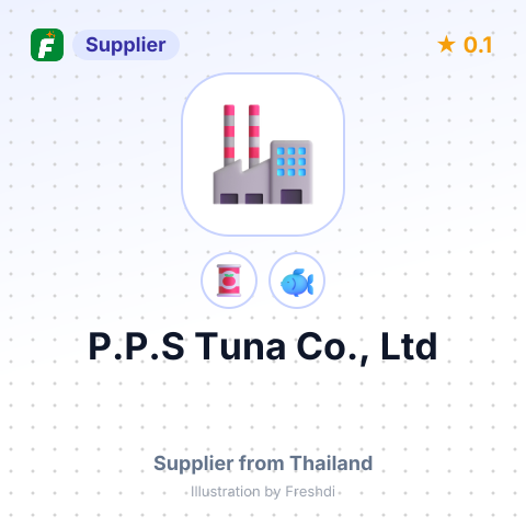 P.P.S Tuna Co., Ltd  – summary card, no photo uploaded yet