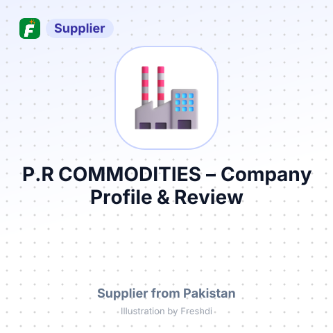 P.R COMMODITIES – summary card, no photo uploaded yet