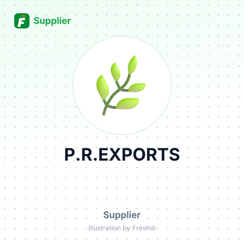 P.R.EXPORTS – summary card, no photo uploaded yet