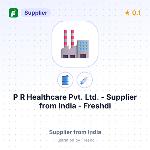 P R Healthcare Pvt. Ltd.  – summary card, no photo uploaded yet
