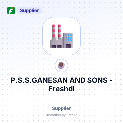 P.S.S.GANESAN AND SONS – summary card, no photo uploaded yet