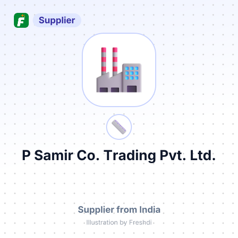 P Samir Co. Trading Pvt. Ltd. – summary card, no photo uploaded yet