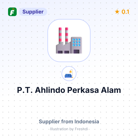 P.T. Ahlindo Perkasa Alam – summary card, no photo uploaded yet