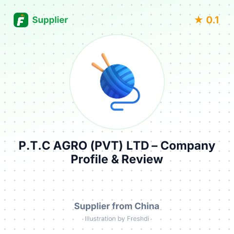 P.T.C AGRO (PVT) LTD – summary card, no photo uploaded yet