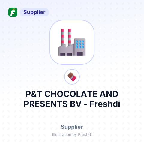 P&T CHOCOLATE AND PRESENTS BV – summary card, no photo uploaded yet