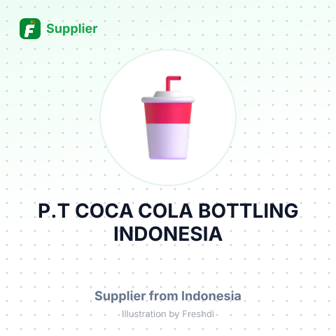 P.T COCA COLA BOTTLING INDONESIA – summary card, no photo uploaded yet
