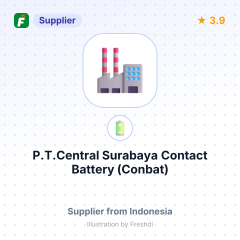 P.T.Central Surabaya Contact Battery (Conbat) – summary card, no photo uploaded yet