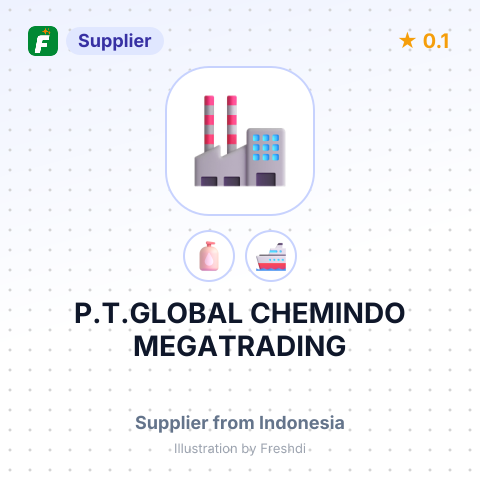 P.T.GLOBAL CHEMINDO MEGATRADING – summary card, no photo uploaded yet