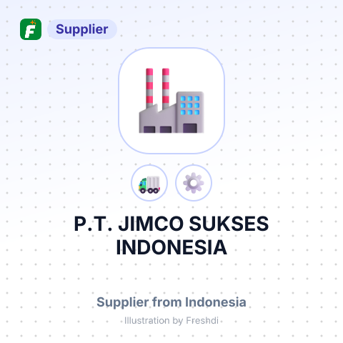P.T. JIMCO SUKSES INDONESIA – summary card, no photo uploaded yet