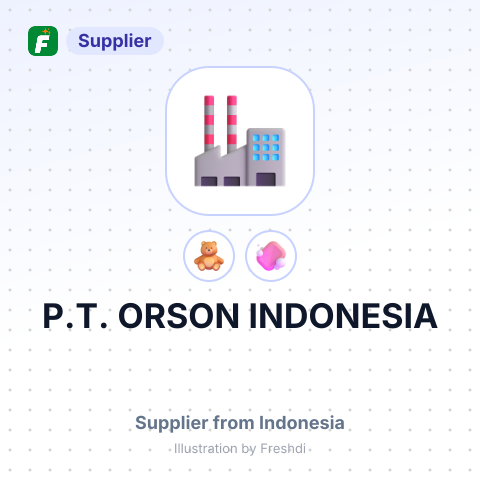 P.T. ORSON INDONESIA – summary card, no photo uploaded yet